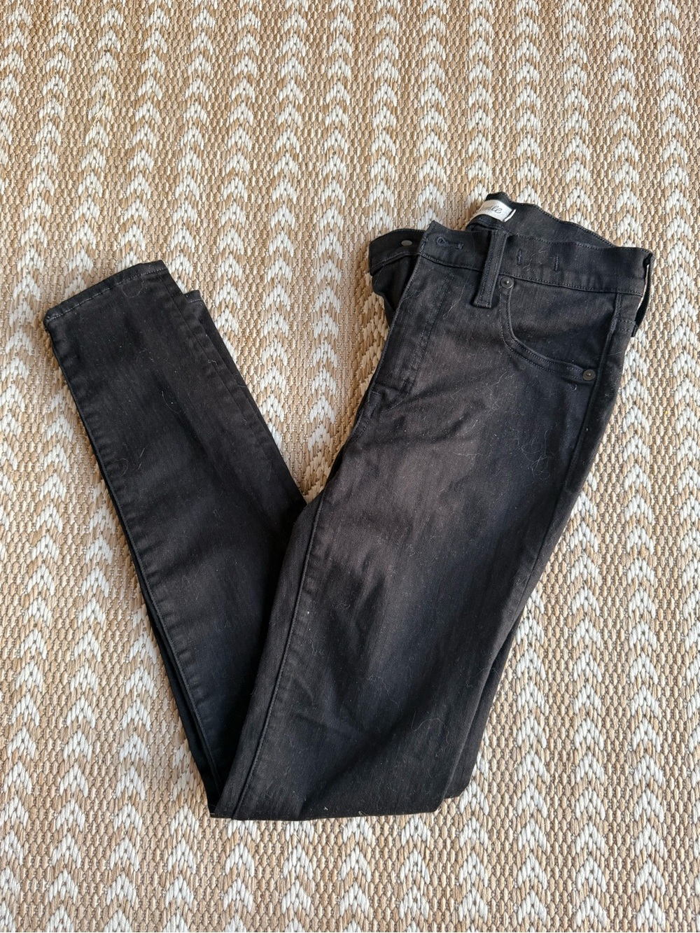 Madewell Black Skinny Jeans for Women